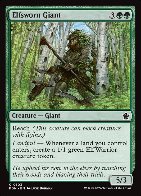 Elfsworn Giant - Foundations