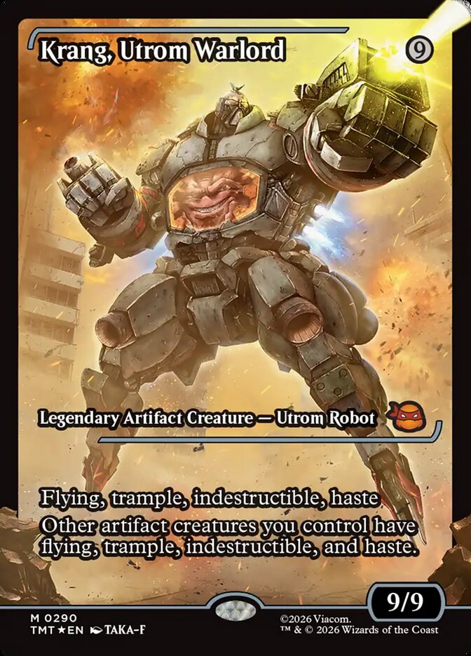 Krang, Utrom Warlord - Teenage Mutant Ninja Turtles