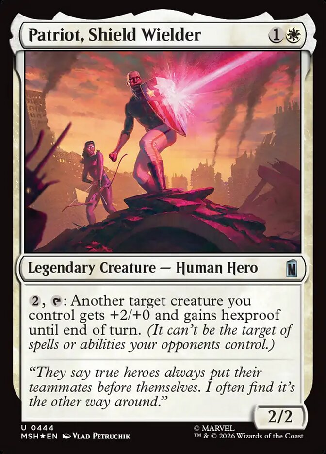 Patriot, Shield Wielder - Marvel Super Heroes