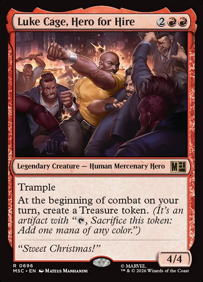 Luke Cage, Hero for Hire - Marvel Super Heroes Commander