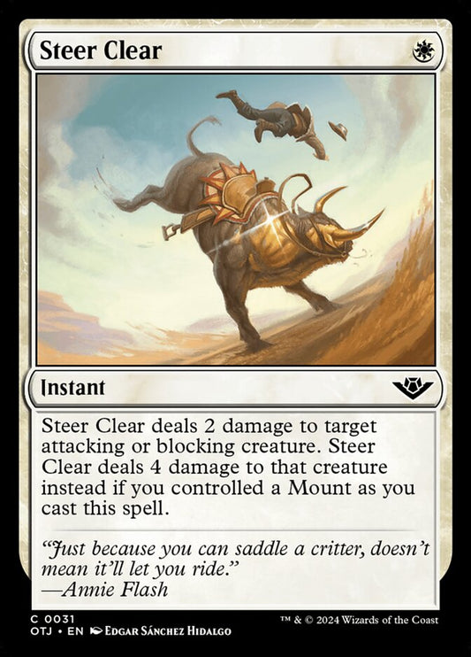 Steer Clear - Outlaws of Thunder Junction