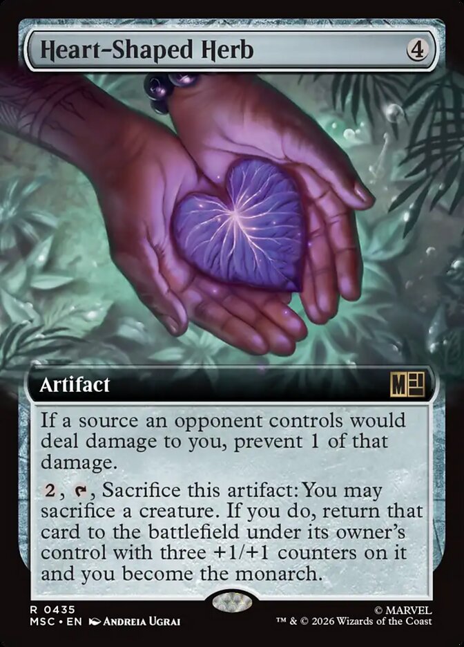 Heart-Shaped Herb - Marvel Super Heroes Commander