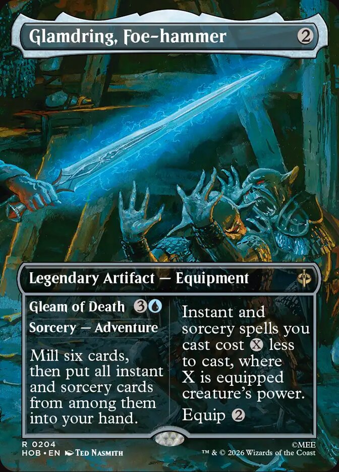 Glamdring, Foe-hammer // Gleam of Death - The Hobbit