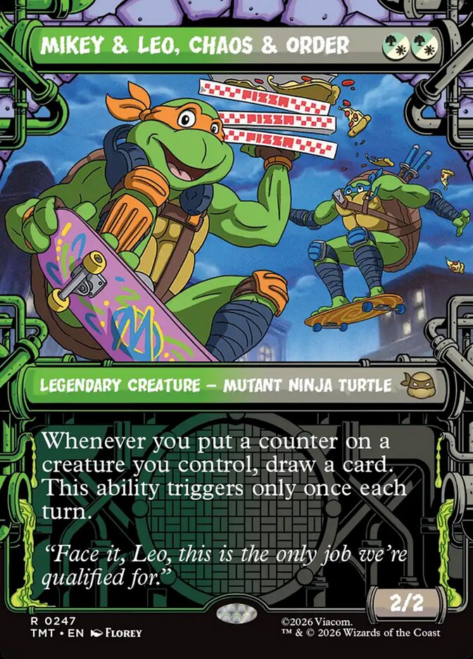 Mikey & Leo, Chaos & Order - Teenage Mutant Ninja Turtles