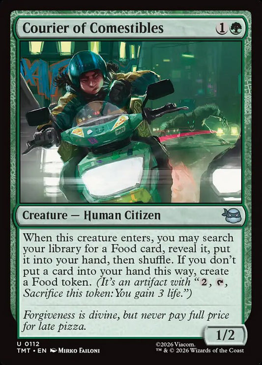 Courier of Comestibles - Teenage Mutant Ninja Turtles