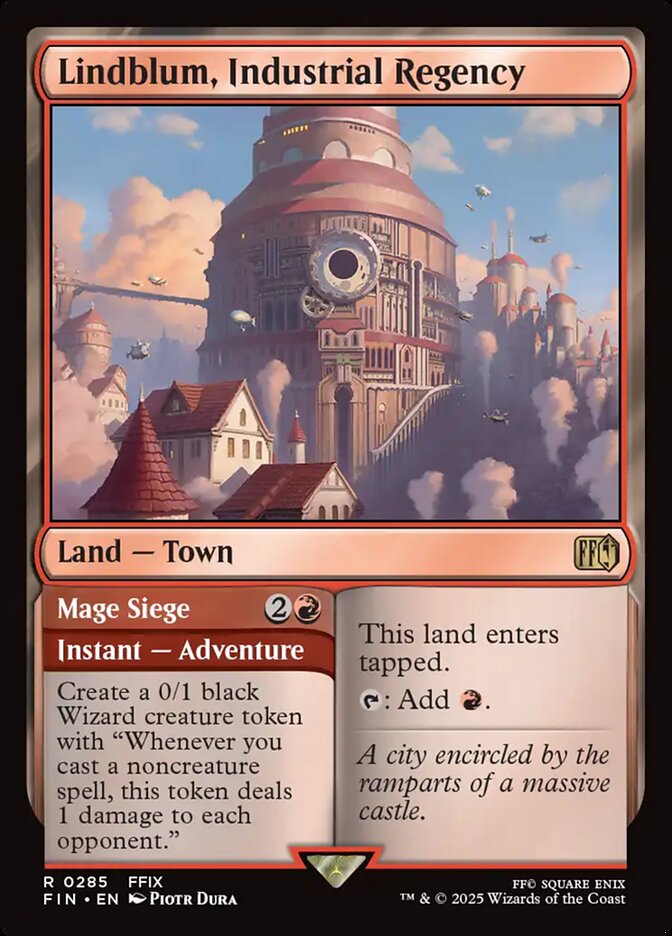 Lindblum, Industrial Regency // Mage Siege - Final Fantasy
