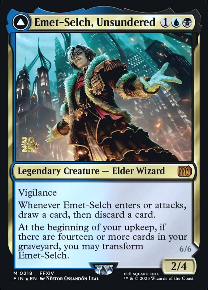 Emet-Selch, Unsundered // Hades, Sorcerer of Eld - Final Fantasy Promos