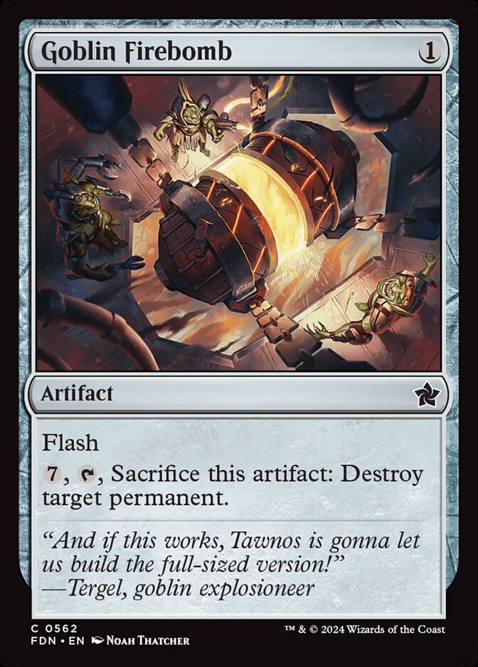 Goblin Firebomb - Foundations