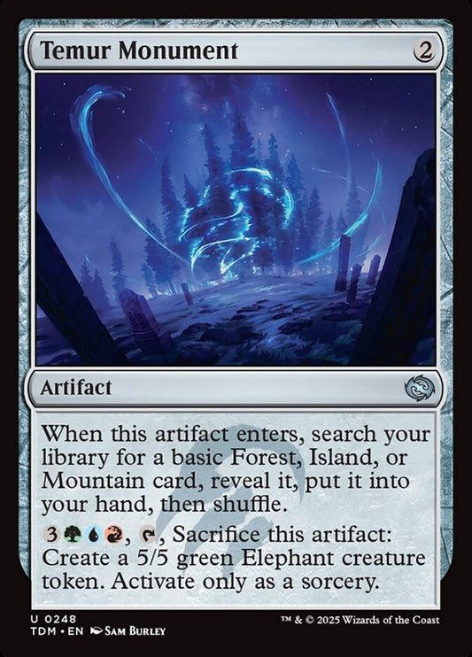 Temur Monument - Tarkir: Dragonstorm