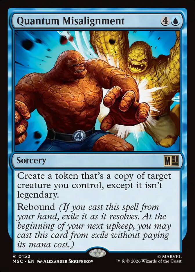 Quantum Misalignment - Marvel Super Heroes Commander