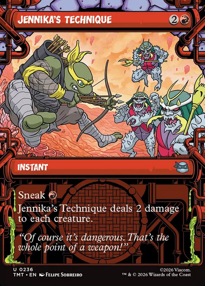Jennika's Technique - Teenage Mutant Ninja Turtles