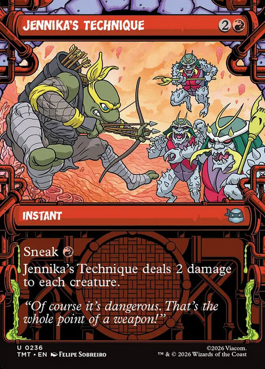 Jennika's Technique - Teenage Mutant Ninja Turtles