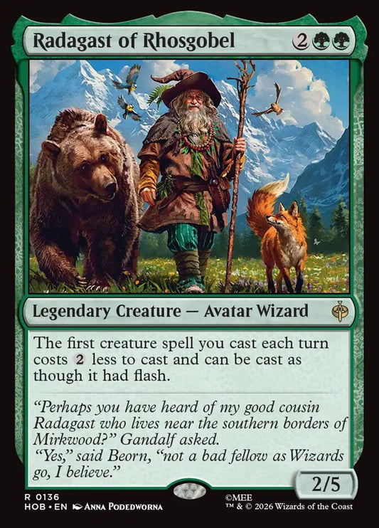 Radagast of Rhosgobel - The Hobbit