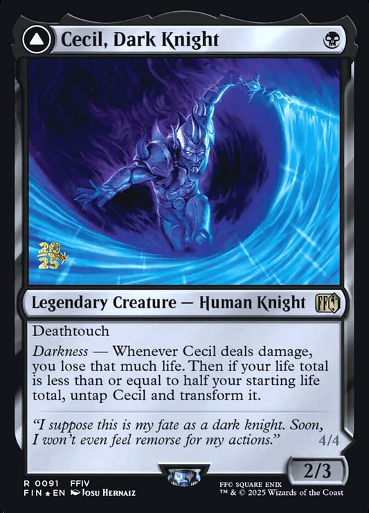 Cecil, Dark Knight // Cecil, Redeemed Paladin - Final Fantasy Promos