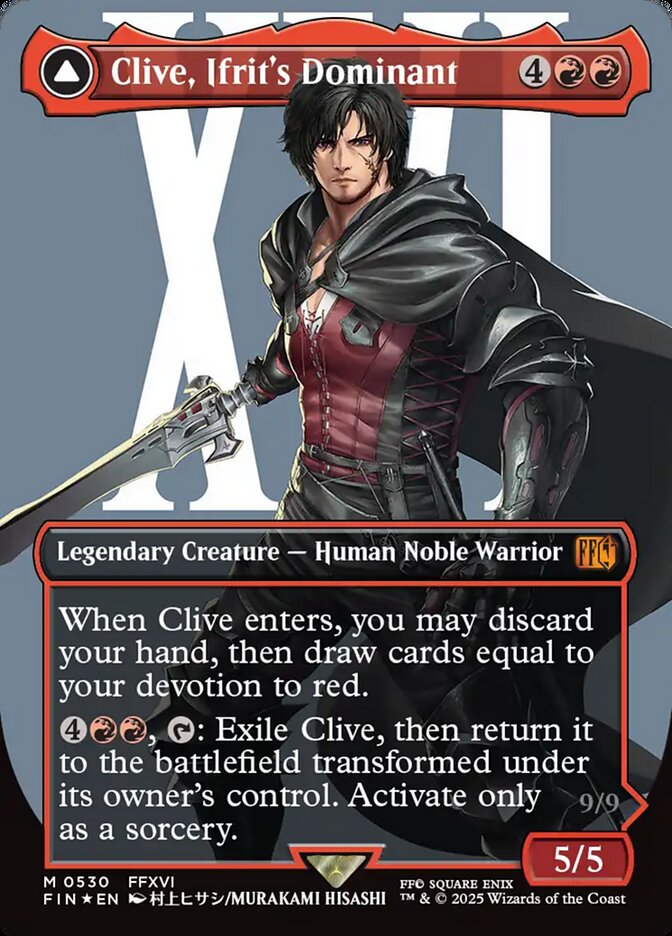 Clive, Ifrit's Dominant // Ifrit, Warden of Inferno - Final Fantasy