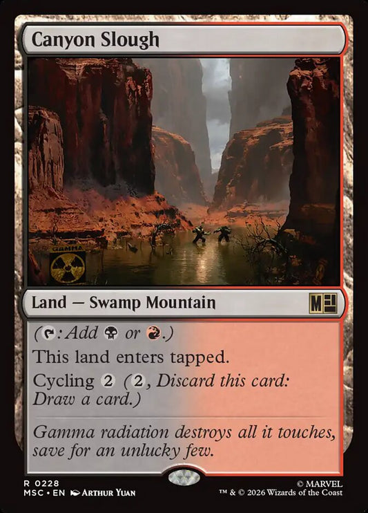 Canyon Slough - Marvel Super Heroes Commander