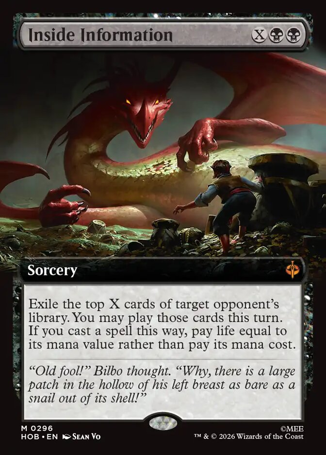 Inside Information - The Hobbit