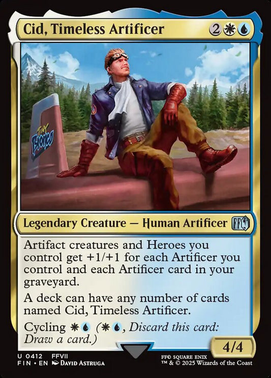 Cid, Timeless Artificer - Final Fantasy