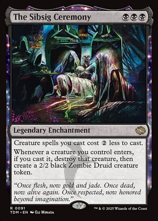 The Sibsig Ceremony - Tarkir: Dragonstorm