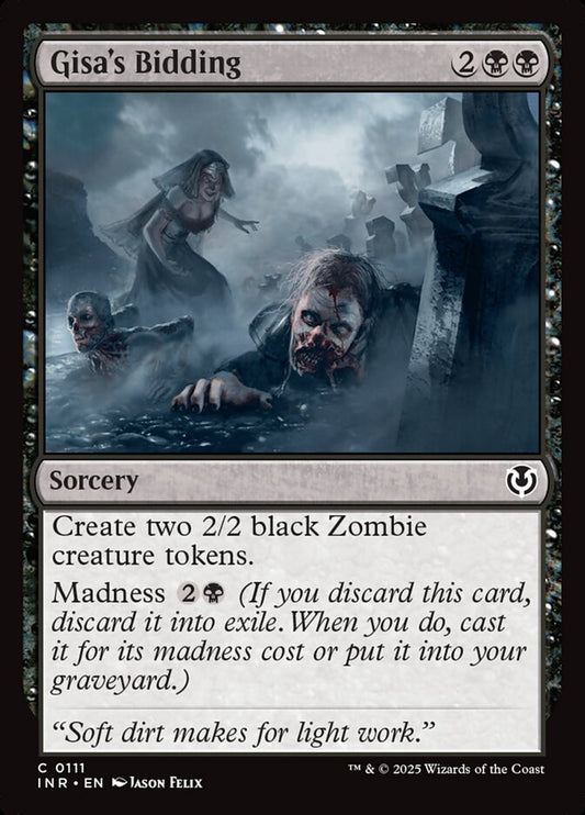Gisa's Bidding - Innistrad Remastered