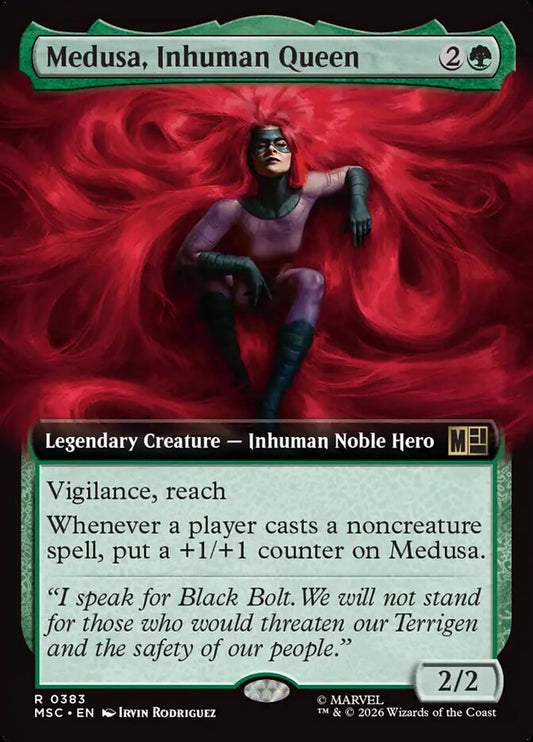 Medusa, Inhuman Queen - Marvel Super Heroes Commander
