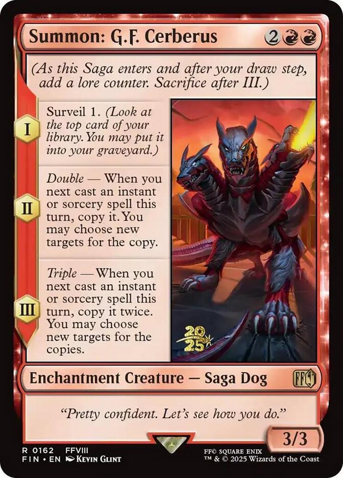Summon: G.F. Cerberus - Final Fantasy Promos