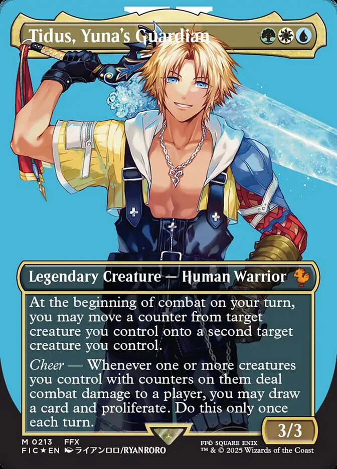Tidus, Yuna's Guardian - Final Fantasy Commander