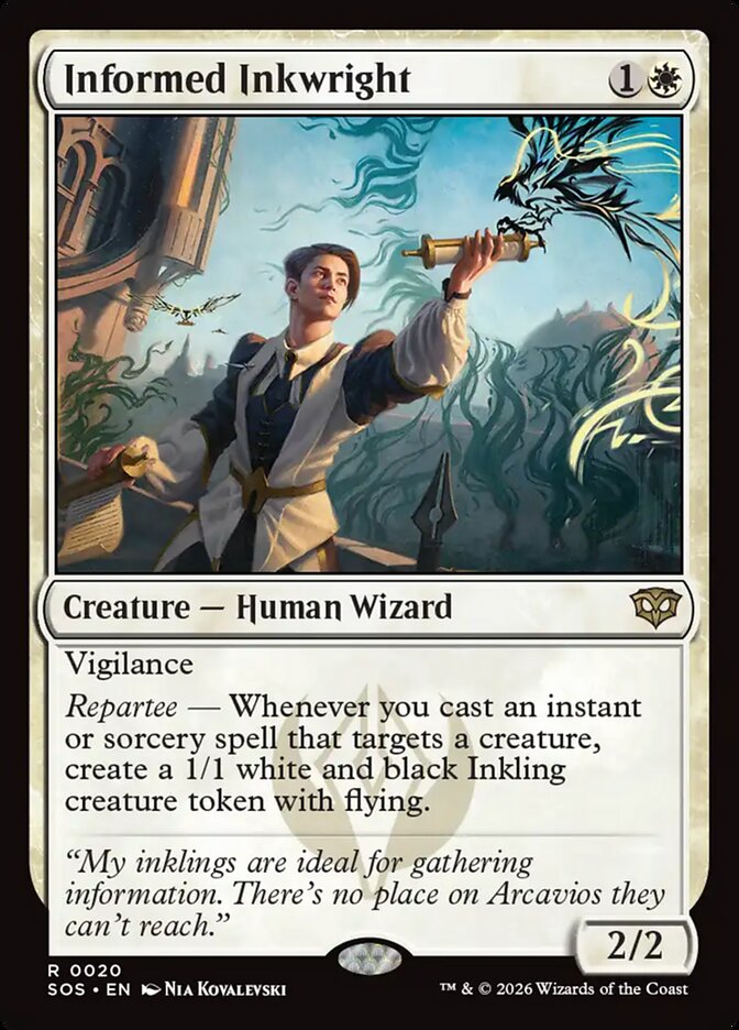 Informed Inkwright - Secrets of Strixhaven