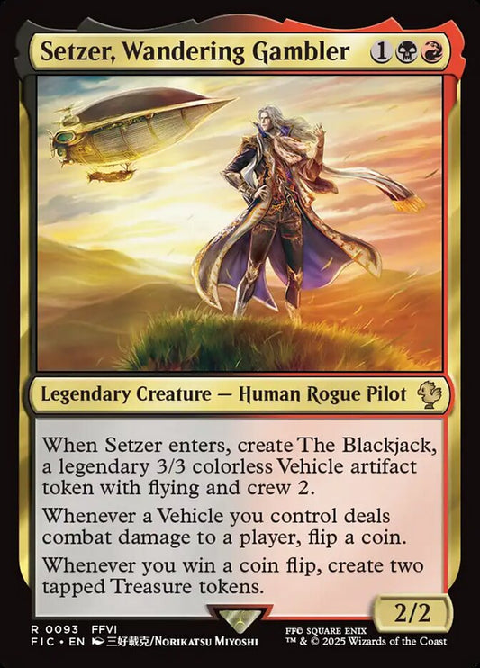 Setzer, Wandering Gambler - Final Fantasy Commander