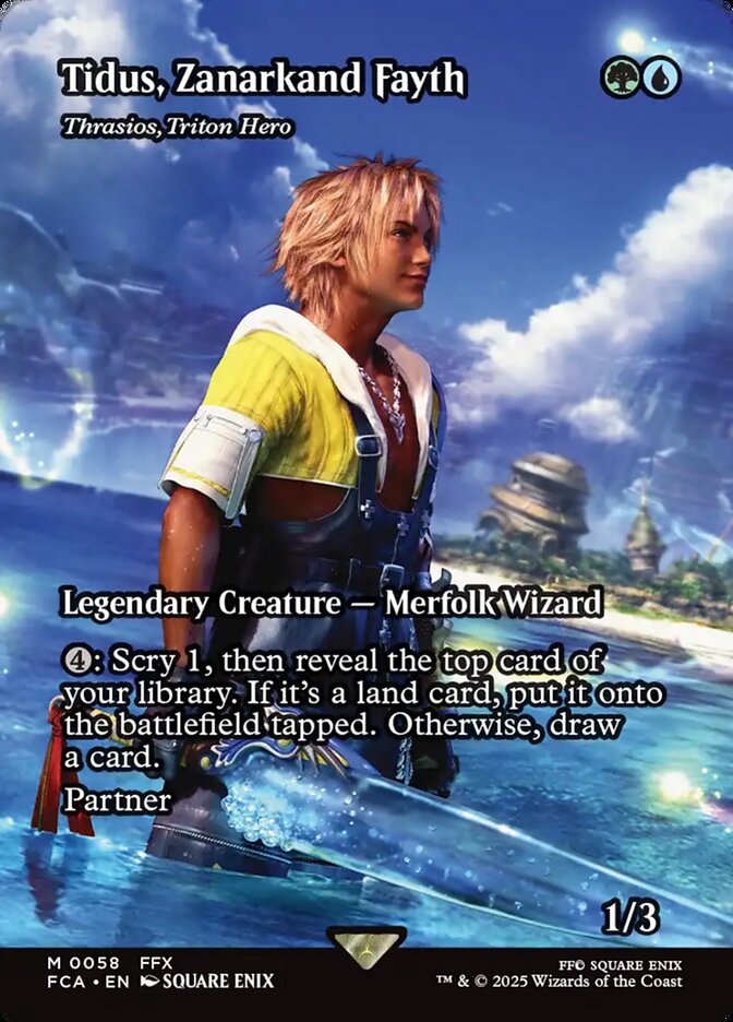 Thrasios, Triton Hero - Final Fantasy: Through the Ages