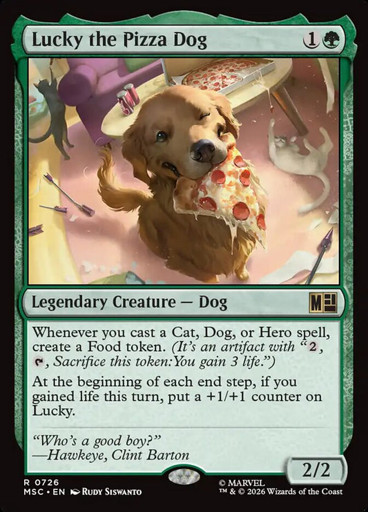 Lucky the Pizza Dog - Marvel Super Heroes Commander