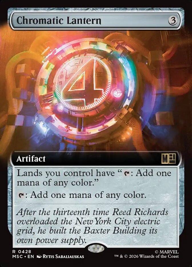 Chromatic Lantern - Marvel Super Heroes Commander