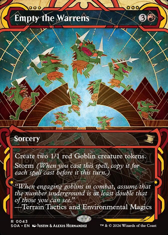 Empty the Warrens - Secrets of Strixhaven Mystical Archive