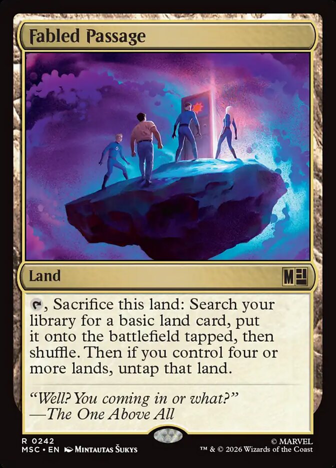 Fabled Passage - Marvel Super Heroes Commander