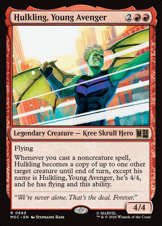 Hulkling, Young Avenger - Marvel Super Heroes Commander