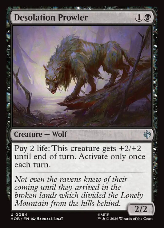 Desolation Prowler - The Hobbit