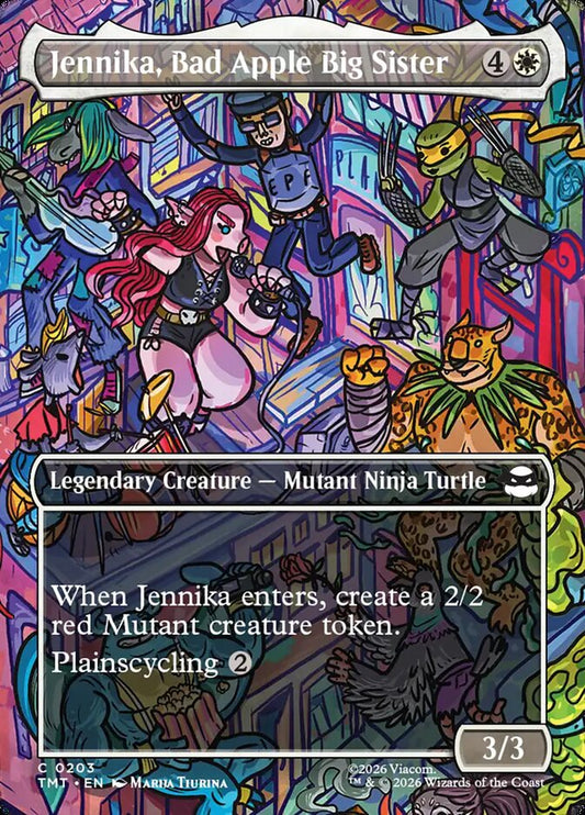 Jennika, Bad Apple Big Sister - Teenage Mutant Ninja Turtles