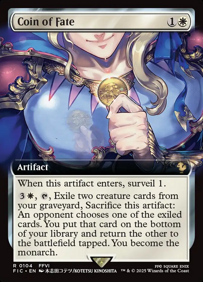 Coin of Fate - Final Fantasy Commander