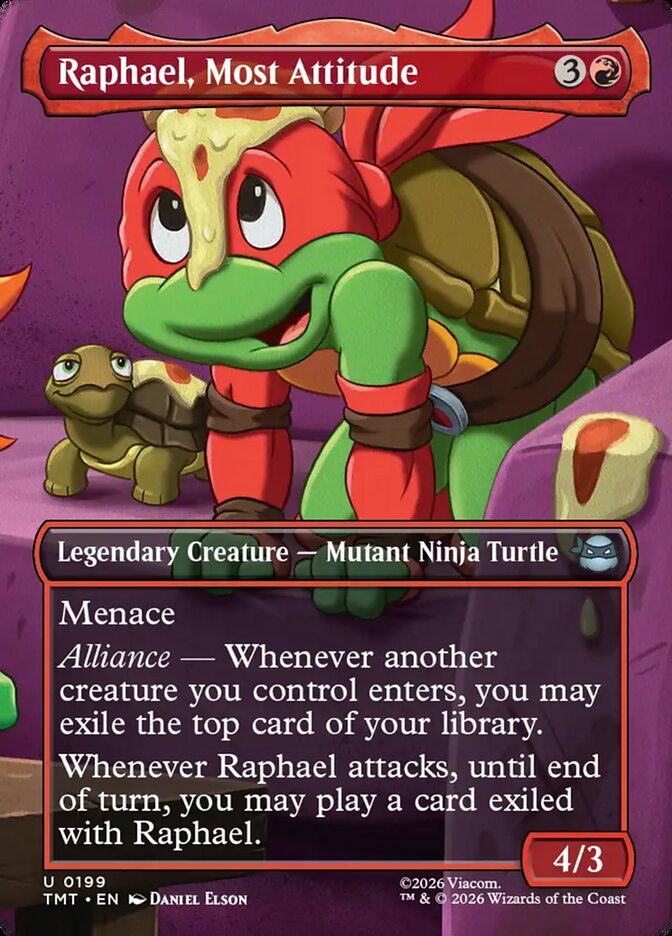 Raphael, Most Attitude - Teenage Mutant Ninja Turtles