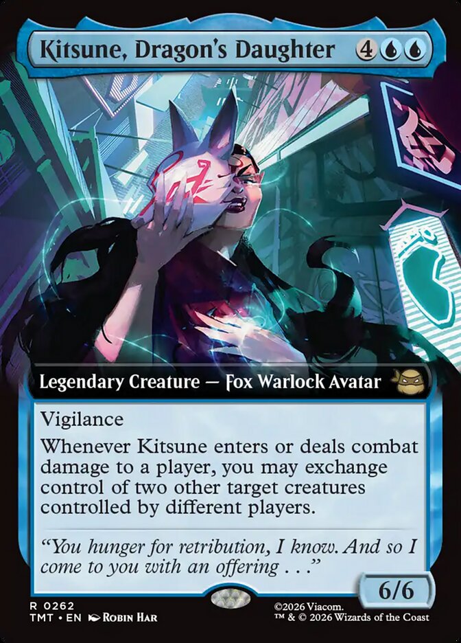 Kitsune, Dragon's Daughter - Teenage Mutant Ninja Turtles