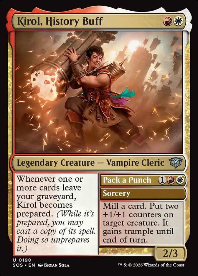 Kirol, History Buff // Pack a Punch - Secrets of Strixhaven