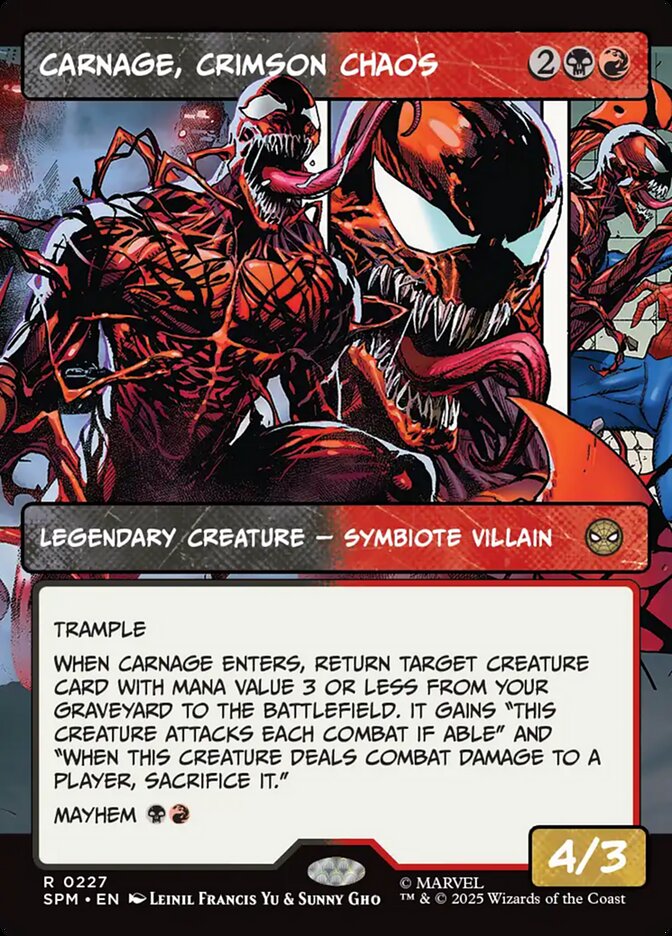 Carnage, Crimson Chaos - Marvel's Spider-Man