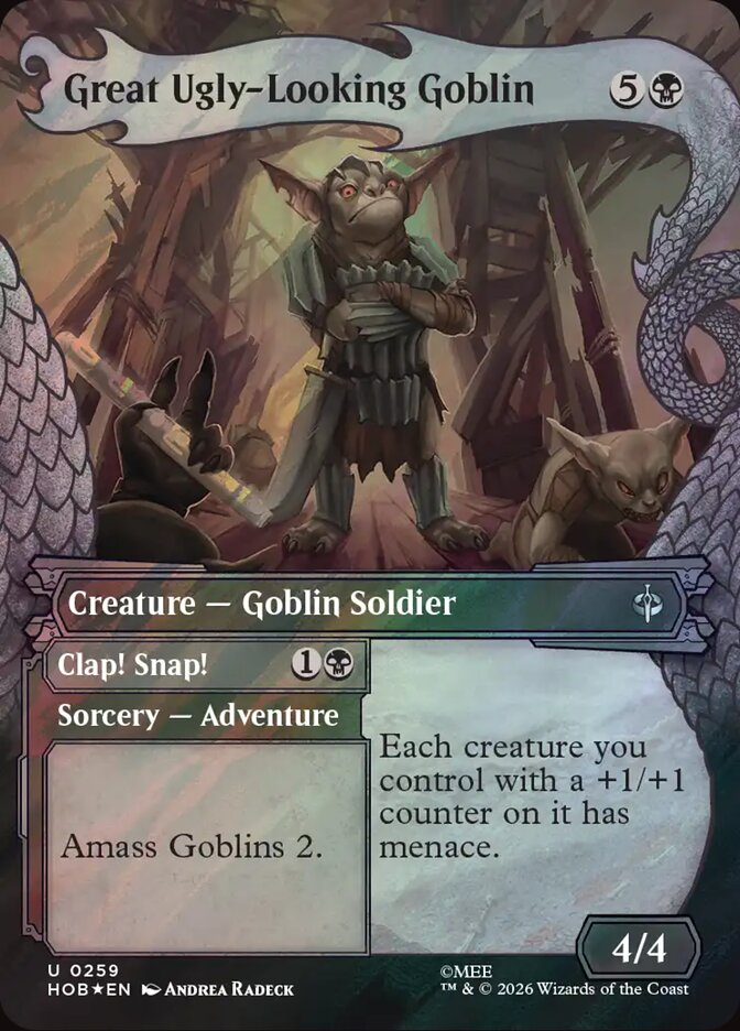 Great Ugly-Looking Goblin // Clap! Snap! - The Hobbit