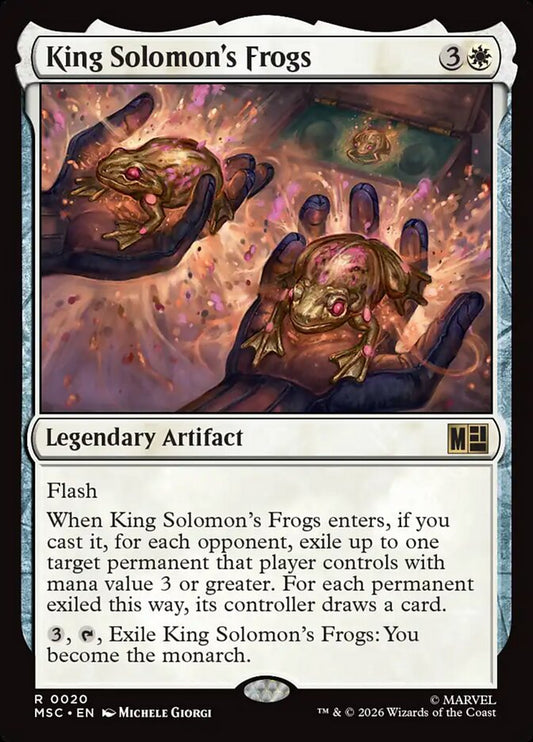 King Solomon's Frogs - Marvel Super Heroes Commander