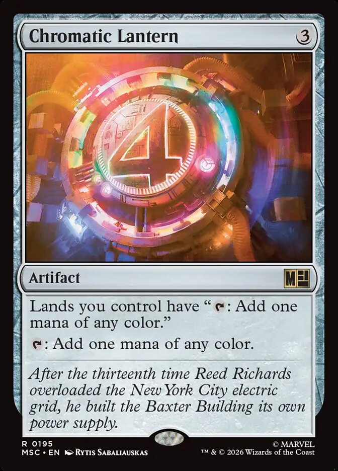 Chromatic Lantern - Marvel Super Heroes Commander