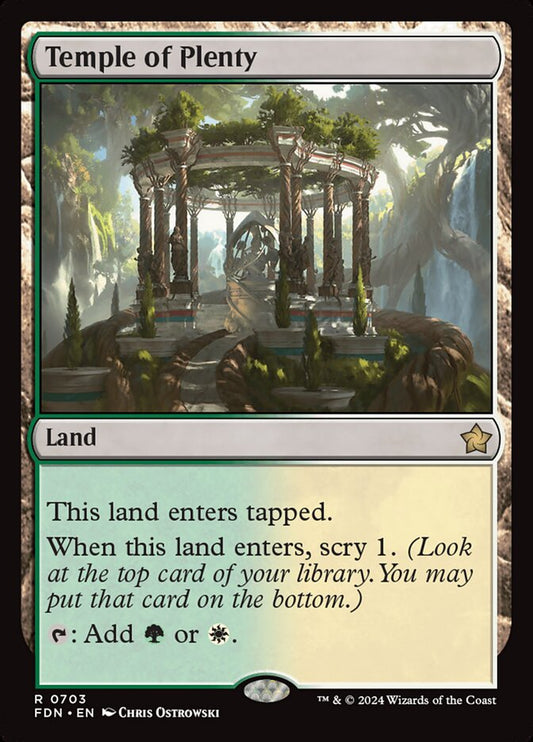 Temple of Plenty - Foundations