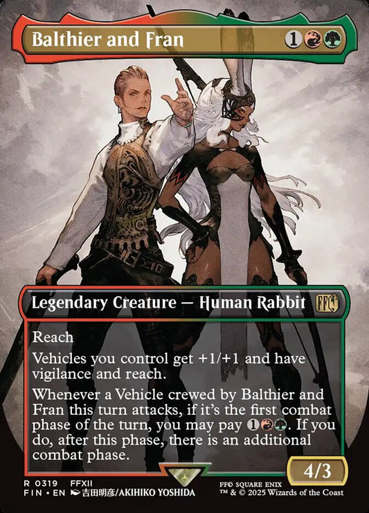 Balthier and Fran - Final Fantasy