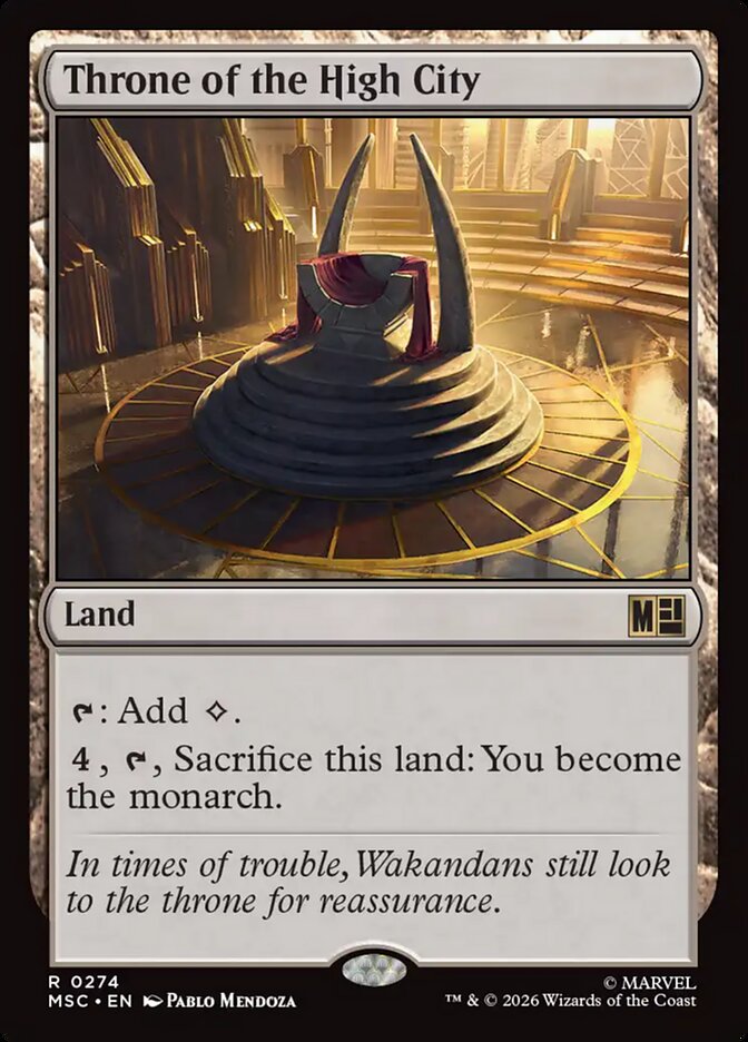 Throne of the High City - Marvel Super Heroes Commander