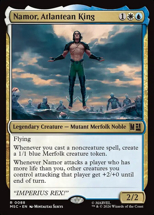 Namor, Atlantean King - Marvel Super Heroes Commander