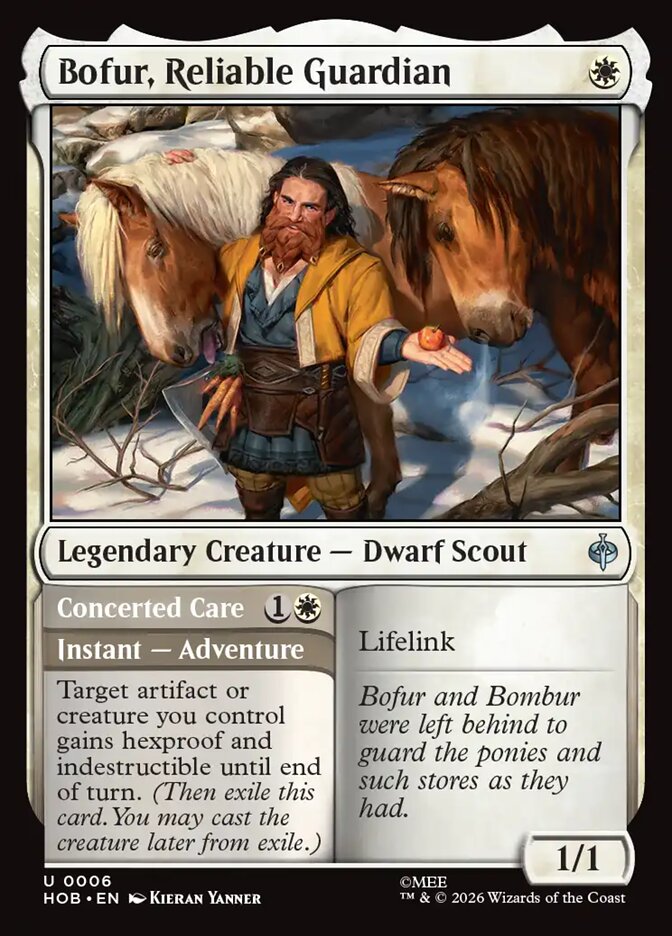 Bofur, Reliable Guardian // Concerted Care - The Hobbit